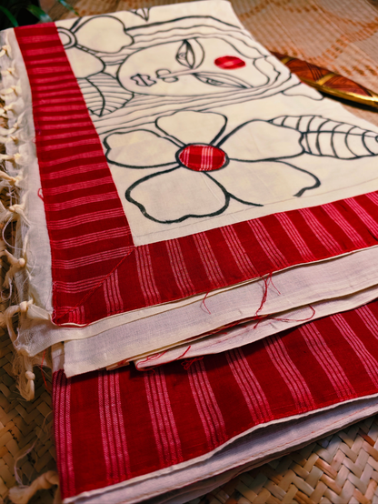 Ambika Handloom Saree Aadya's Fashion Blings