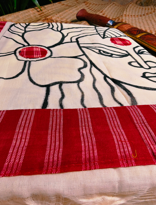 Ambika Handloom Saree Aadya's Fashion Blings
