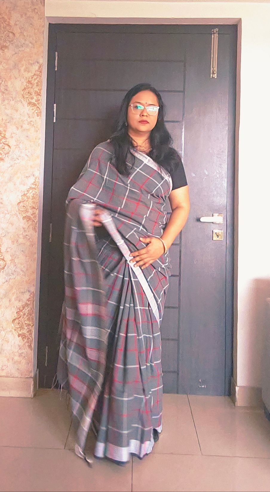 Kanti Handloom Saree Aadya's Fashion Blings