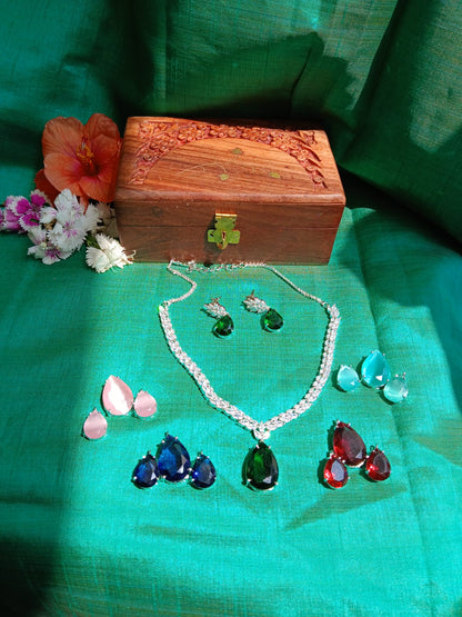 5 In 1 AD Necklace Aadya's Fashion Blings