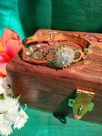 Zen Blossom Bangle Aadya's Fashion Blings