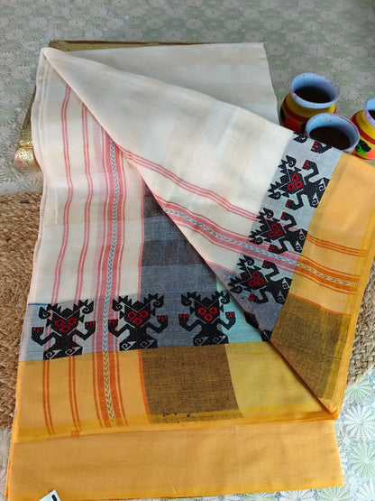 Kashtarekha Handloom Saree Aadya's Fashion Blings