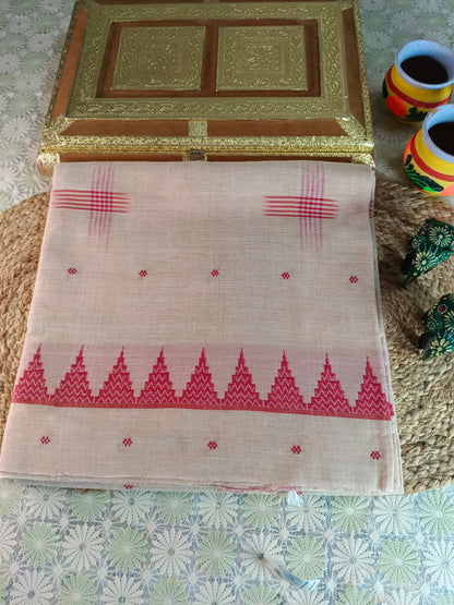 Lajwanti Handloom Saree Aadya's Fashion Blings