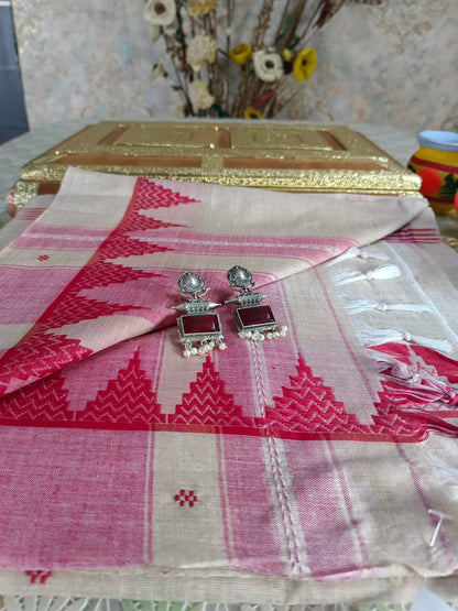 Lajwanti Handloom Saree Aadya's Fashion Blings