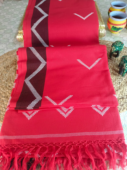 Raktima Handloom Saree Aadya's Fashion Blings