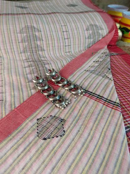 Aagomoni Handloom Saree Aadya's Fashion Blings
