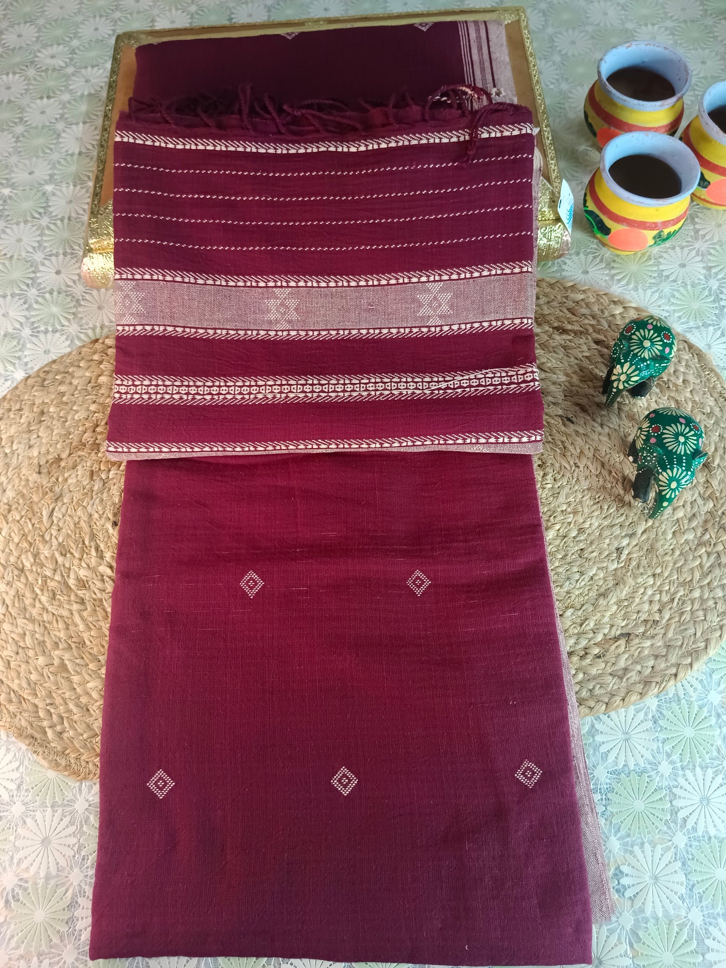 Amber Handloom Saree