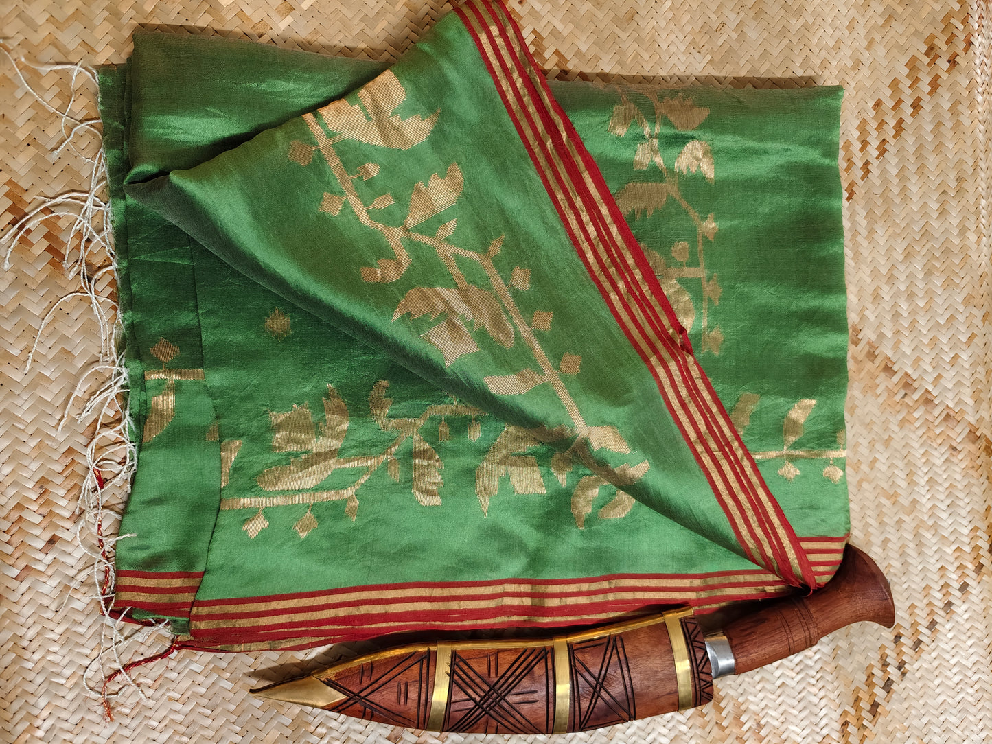 Rajeshwari Banglore Silk Jamdani Aadya's Fashion Blings