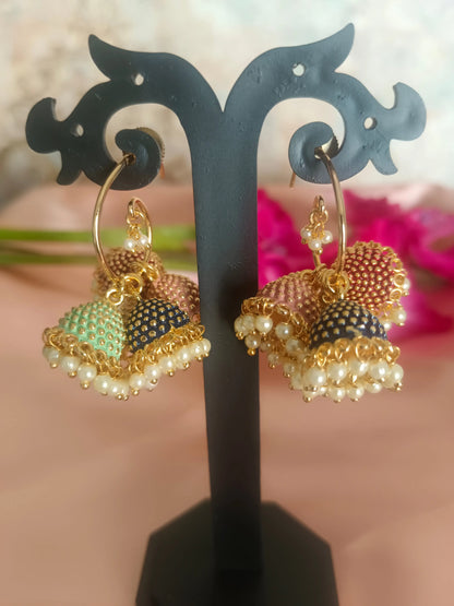 Aanya 5 in 1 Earrings Aadya's Fashion Blings