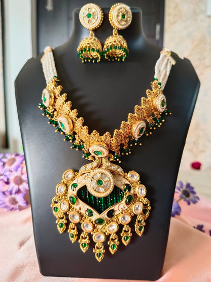 Rajkumari Rajwadi Haar Aadya's Fashion Blings