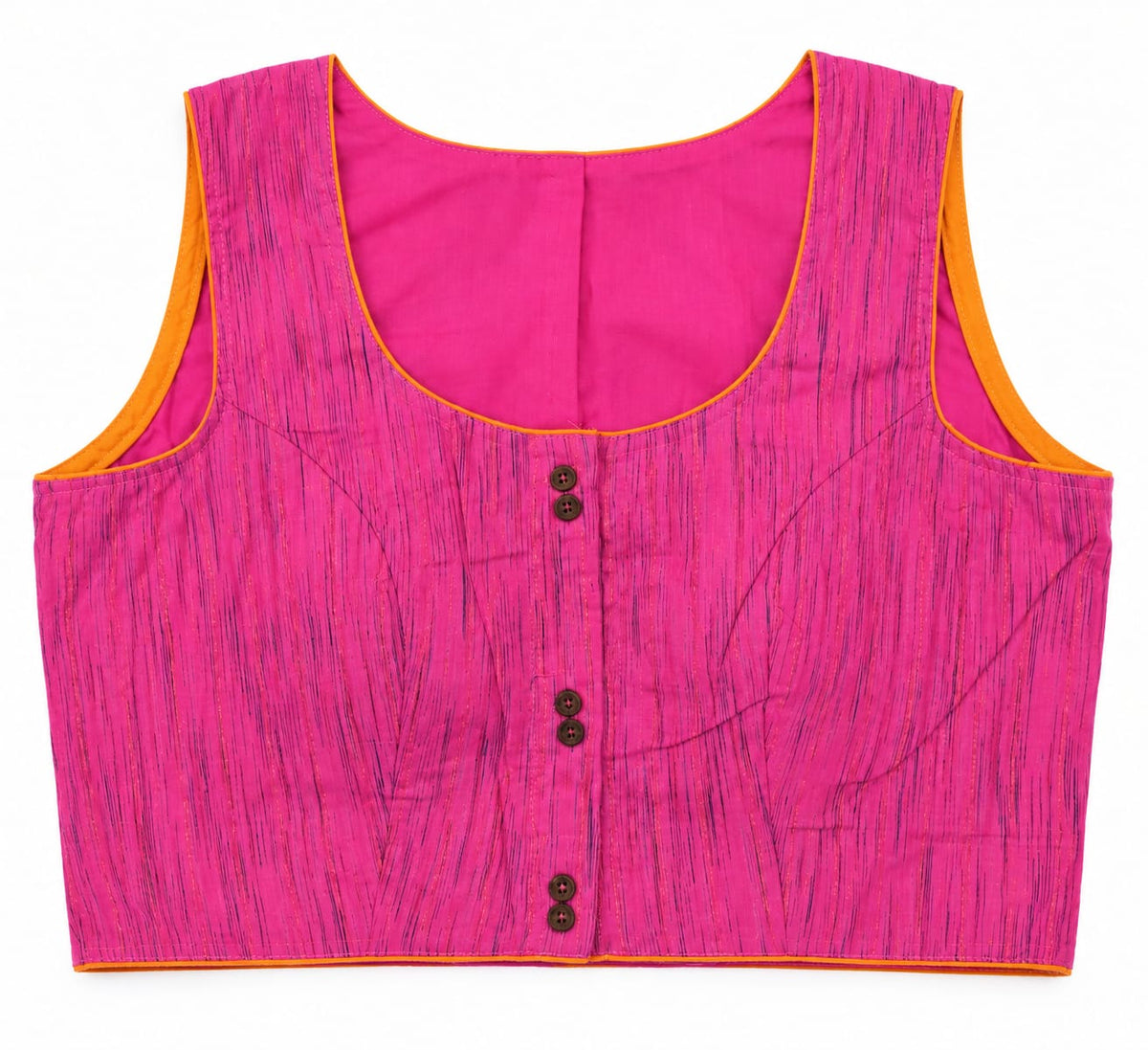 Sakshi Pink Handpainted Blouse Aadya's Fashion Blings