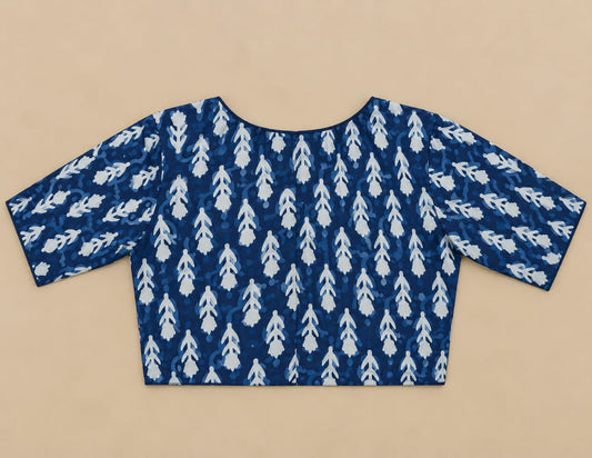 Shambhavi Indigo Blouse Aadya's Fashion Blings
