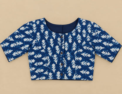 Shambhavi Indigo Blouse Aadya's Fashion Blings