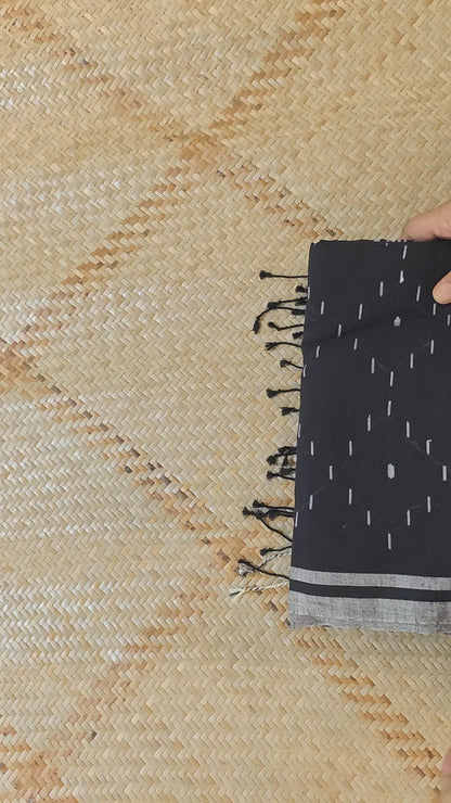 Anvika - Handspun Handwoven Jamdani