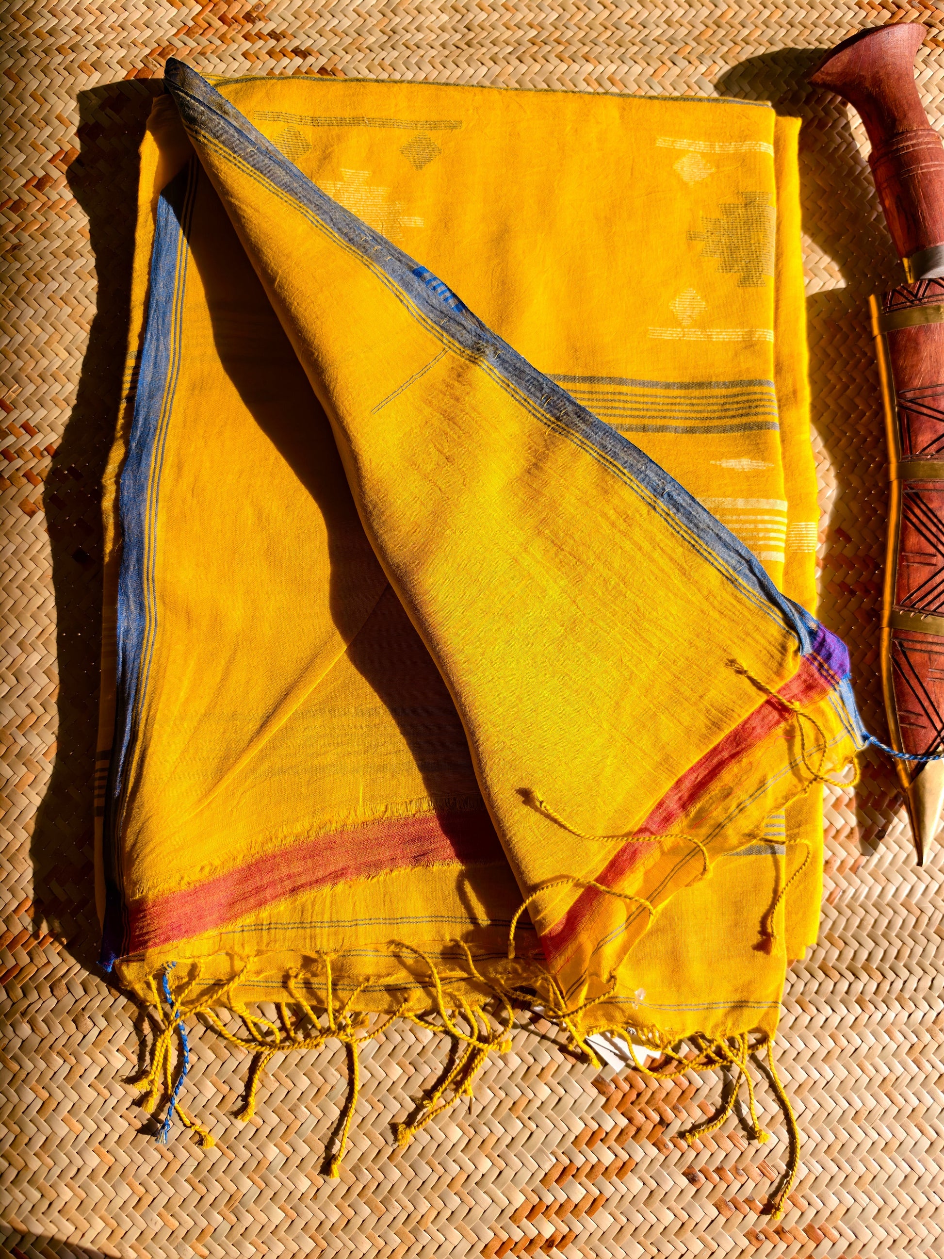 Radhika Handspun Handwoven Jamdani Aadya's Fashion Blings