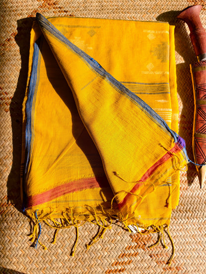 Radhika Handspun Handwoven Jamdani Aadya's Fashion Blings