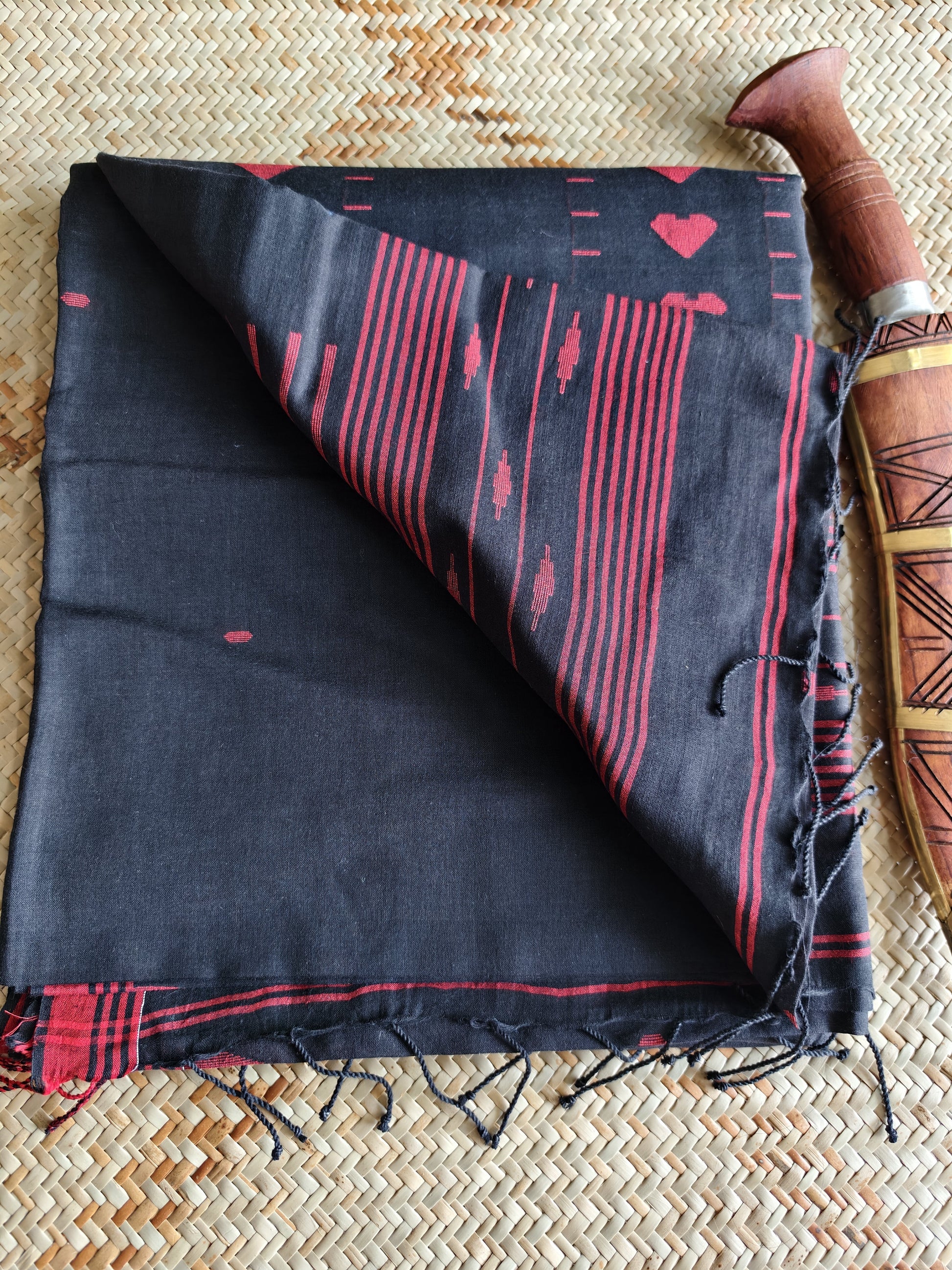 Saanjh Handloom Jamdani Aadya's Fashion Blings
