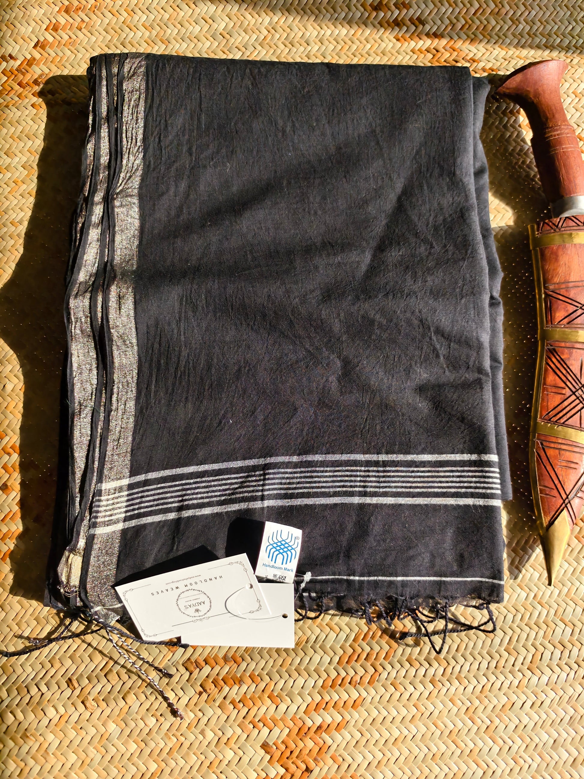 Asmi Handspun Handwoven Jamdani Aadya's Fashion Blings