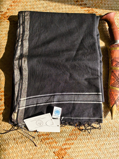 Asmi Handspun Handwoven Jamdani Aadya's Fashion Blings