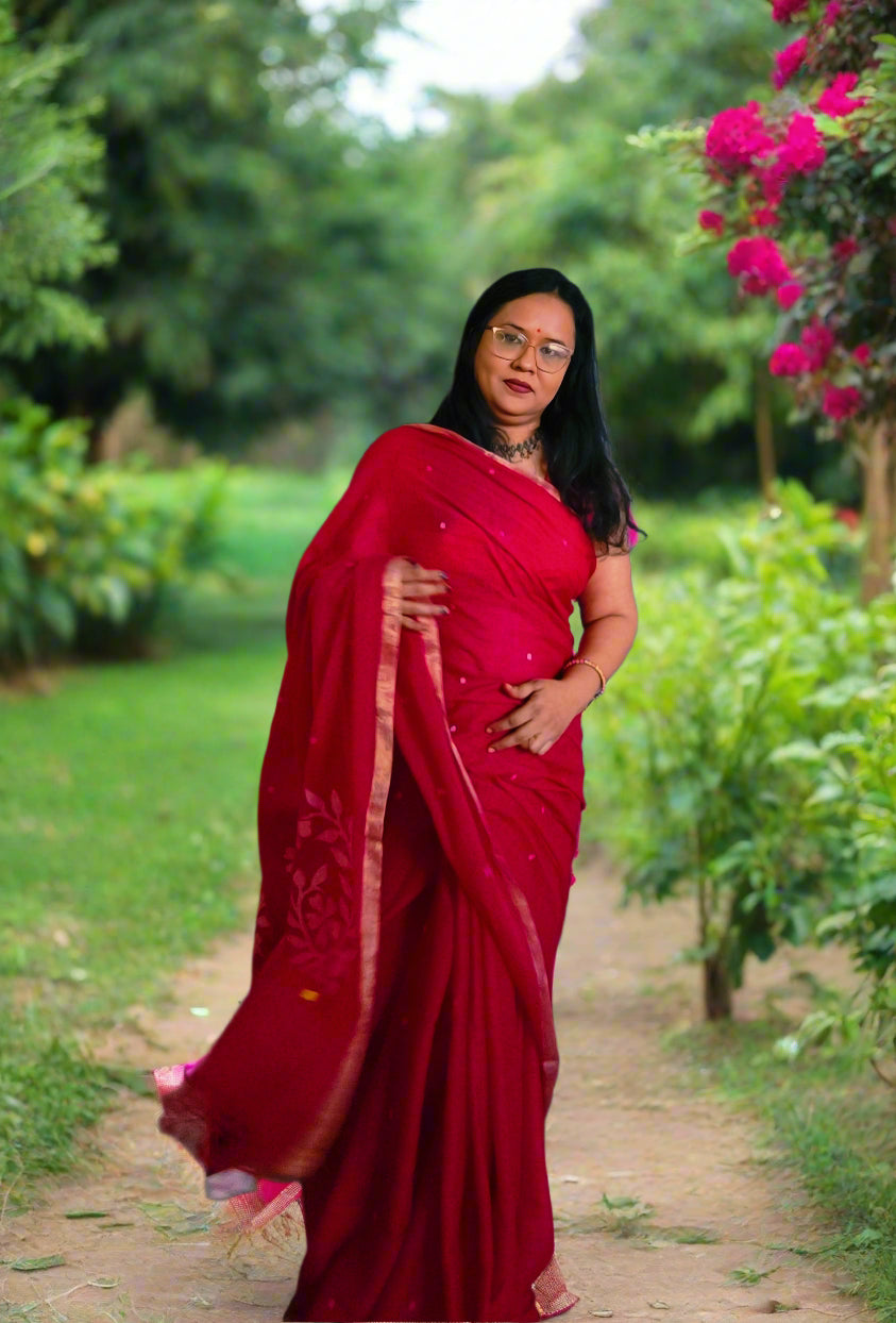 Madhavilata Handloom Saree
