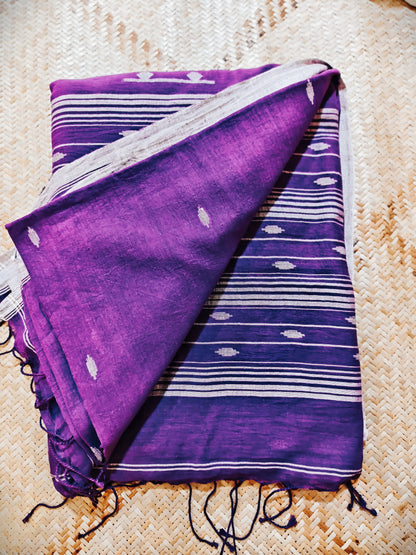 Garima Handspun Handwoven Jamdani Aadya's Fashion Blings