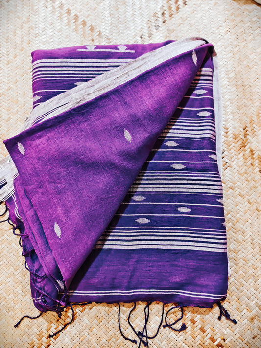 Garima Handspun Handwoven Jamdani Aadya's Fashion Blings