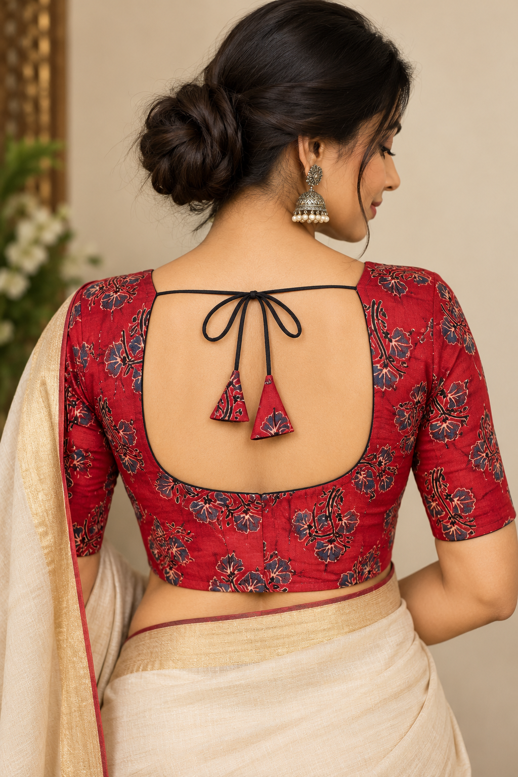 Drishani Kalamkari Blouse Aadya's Fashion Blings