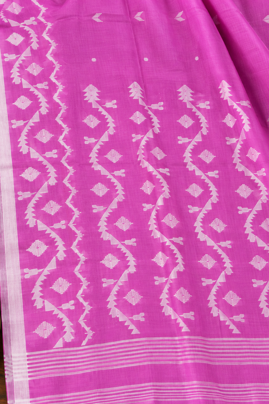 Alaknanda Handspun Handwoven Jamdani Aadya's Fashion Blings