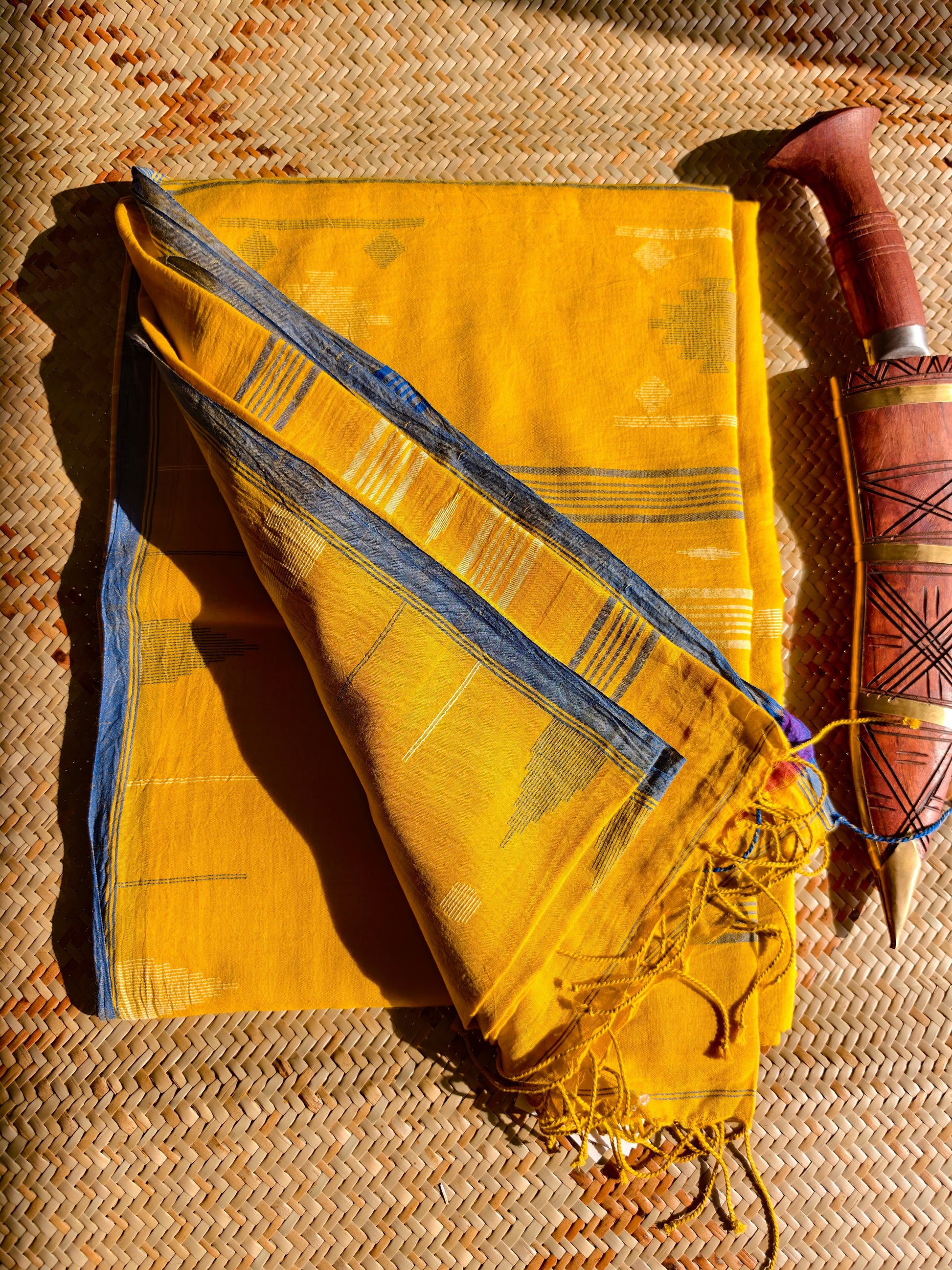 Radhika Handspun Handwoven Jamdani Aadya's Fashion Blings