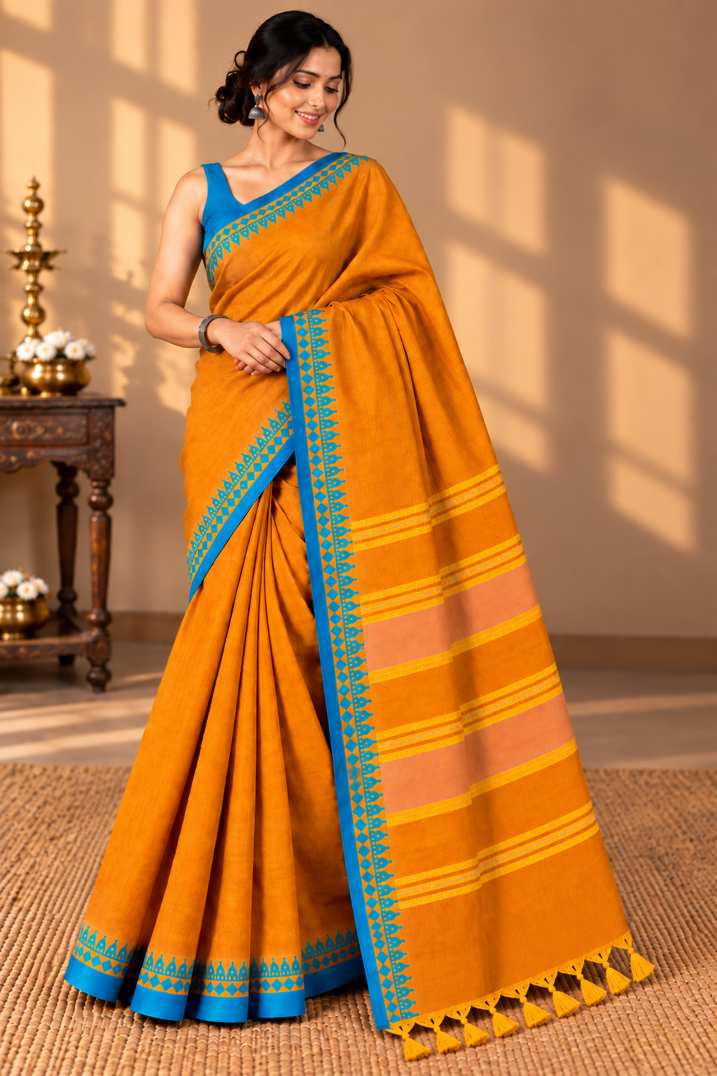 Adishree Handwoven Saree Aadya's Fashion Blings