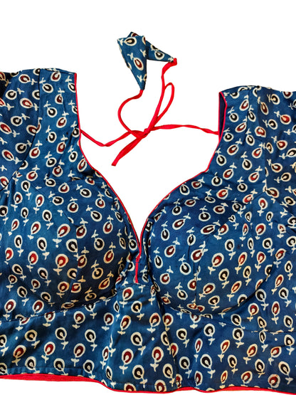 Nihira Mondal Silk Blouse Aadya's Fashion Blings