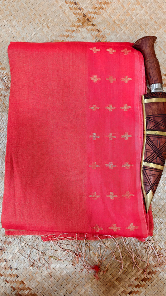 Suhani Pure Tissue Silk Jamdani Aadya's Fashion Blings