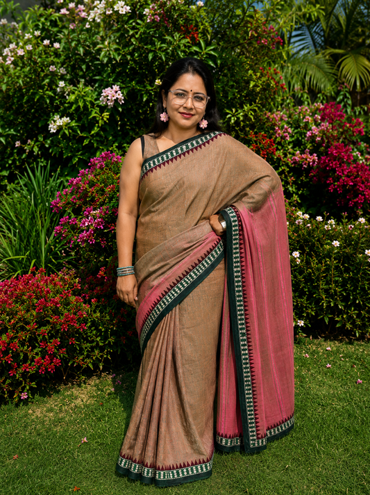 Samaira Handloom Saree Aadya's Fashion Blings