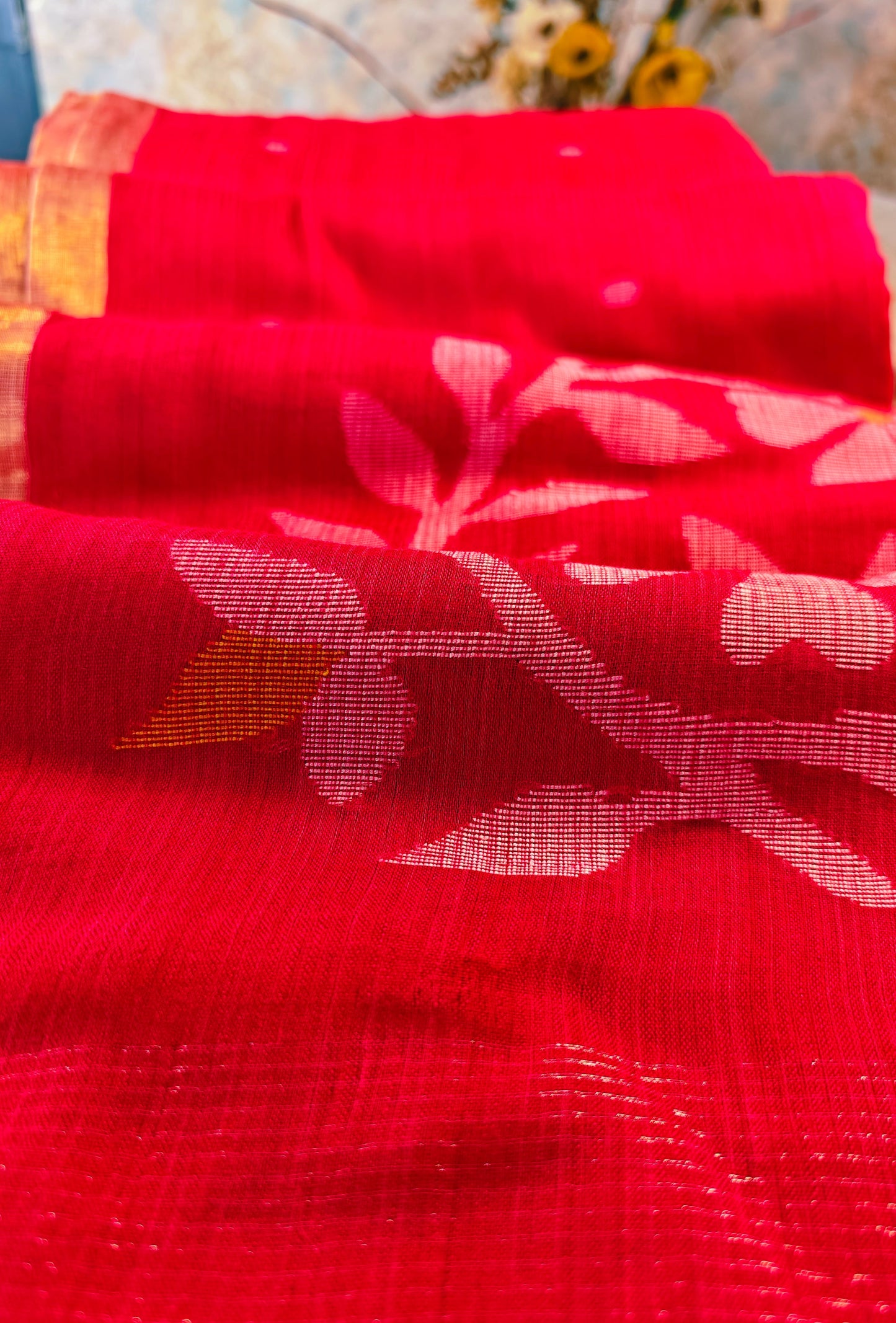 Madhavilata Handloom Saree