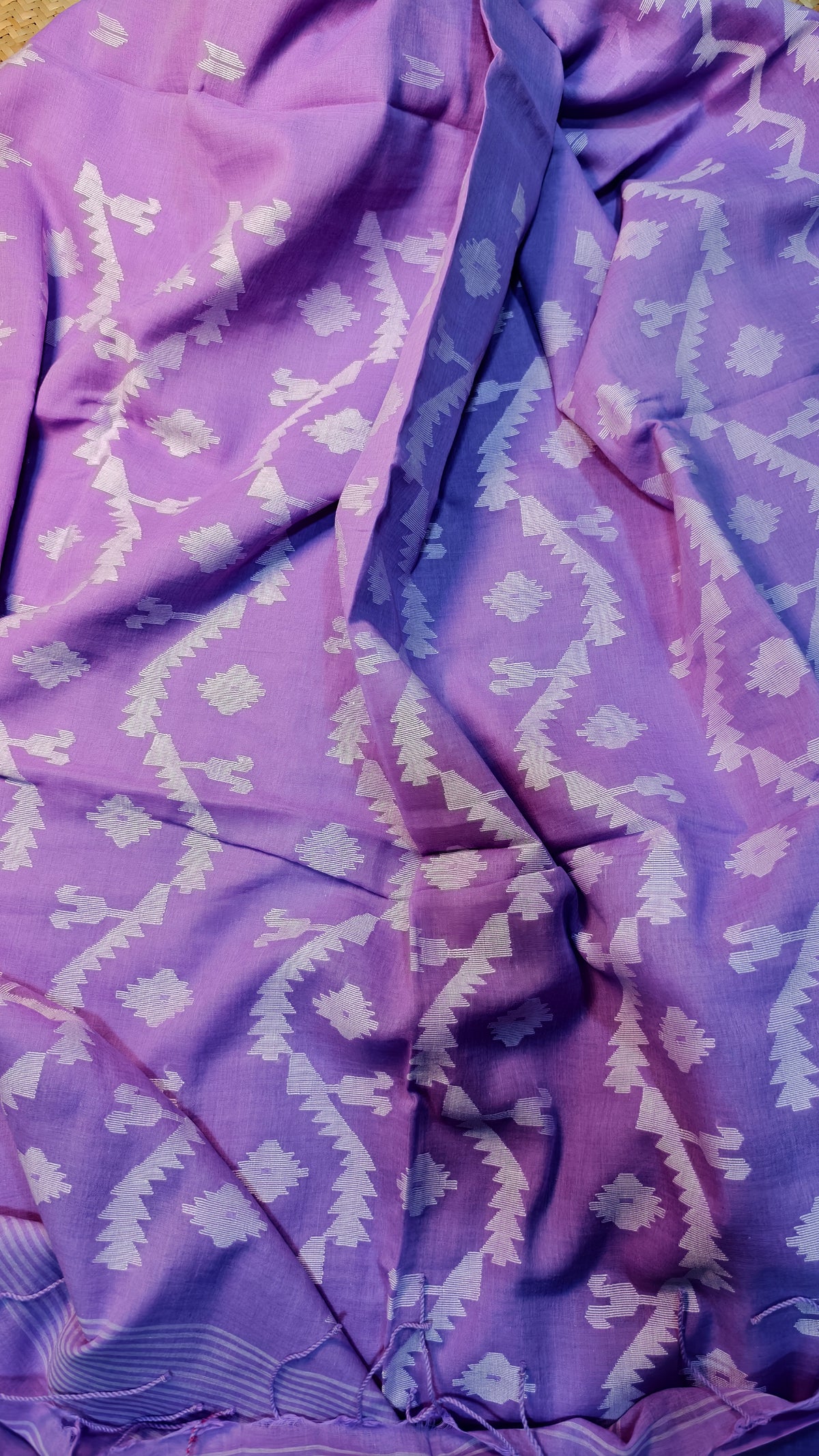 Anulekha Handspun Handwoven Jamdani Aadya's Fashion Blings