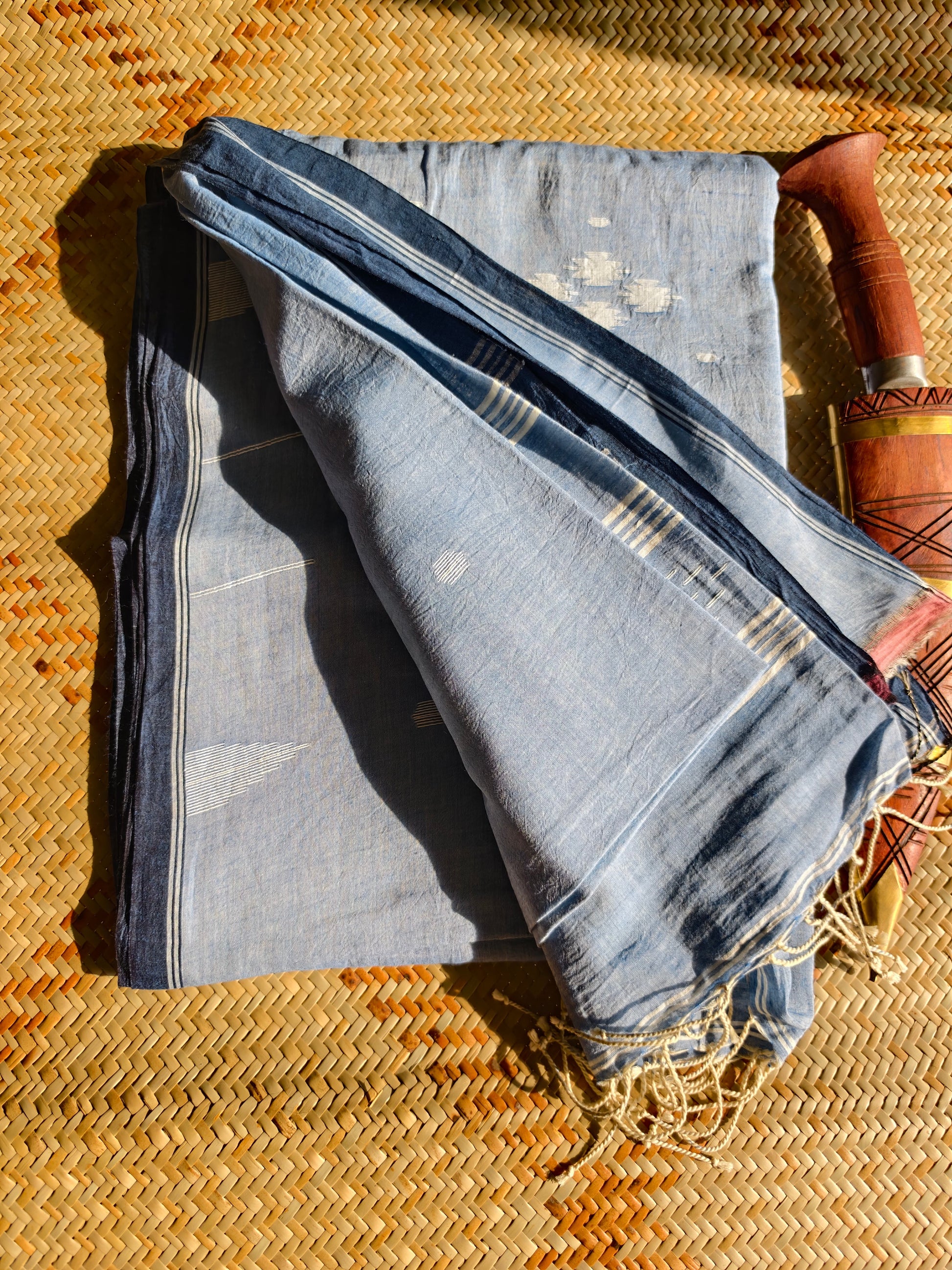 Ashira Handspun Handwoven Jamdani Aadya's Fashion Blings