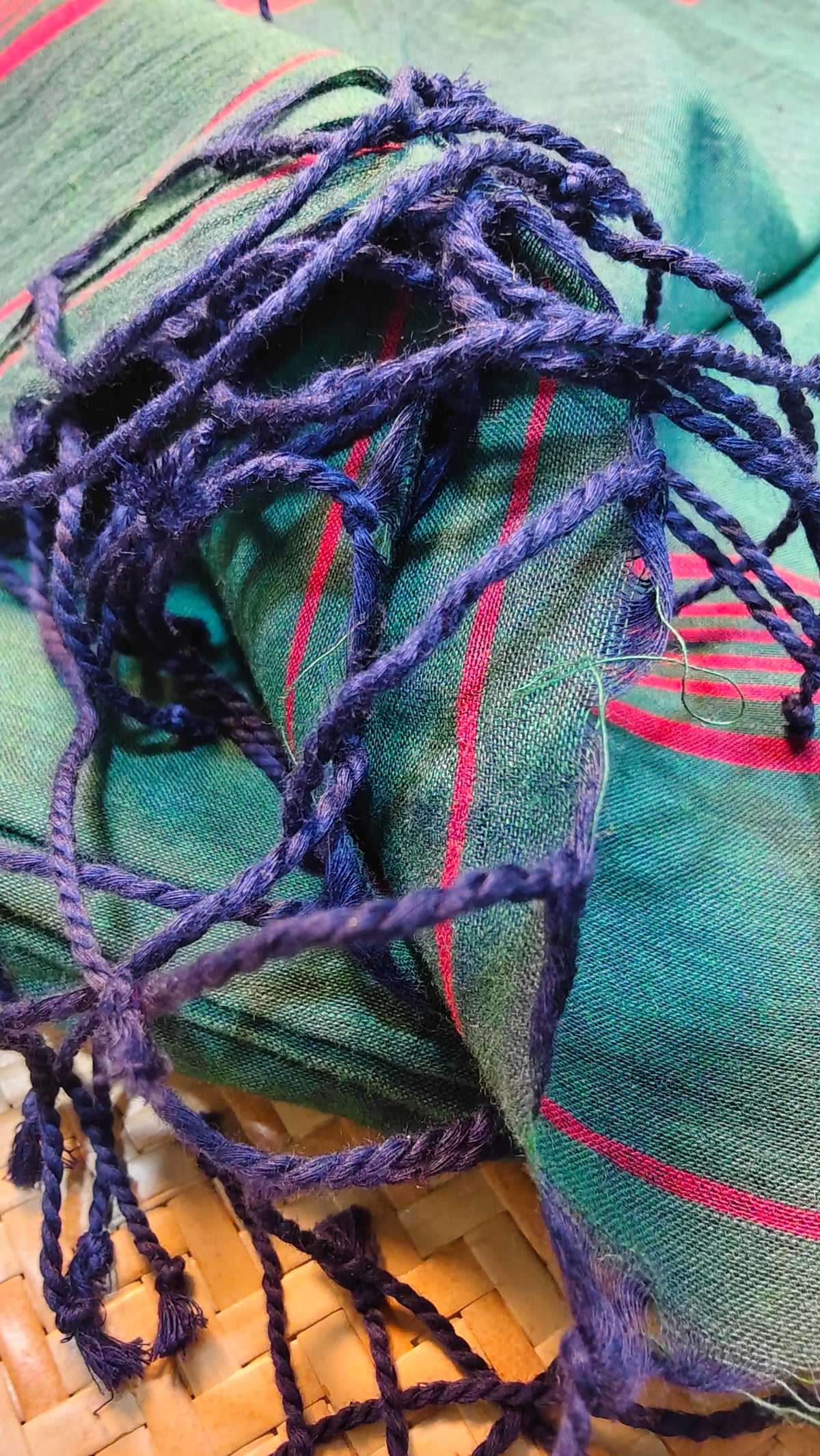Jayanti Handspun Handwoven Jamdani Aadya's Fashion Blings