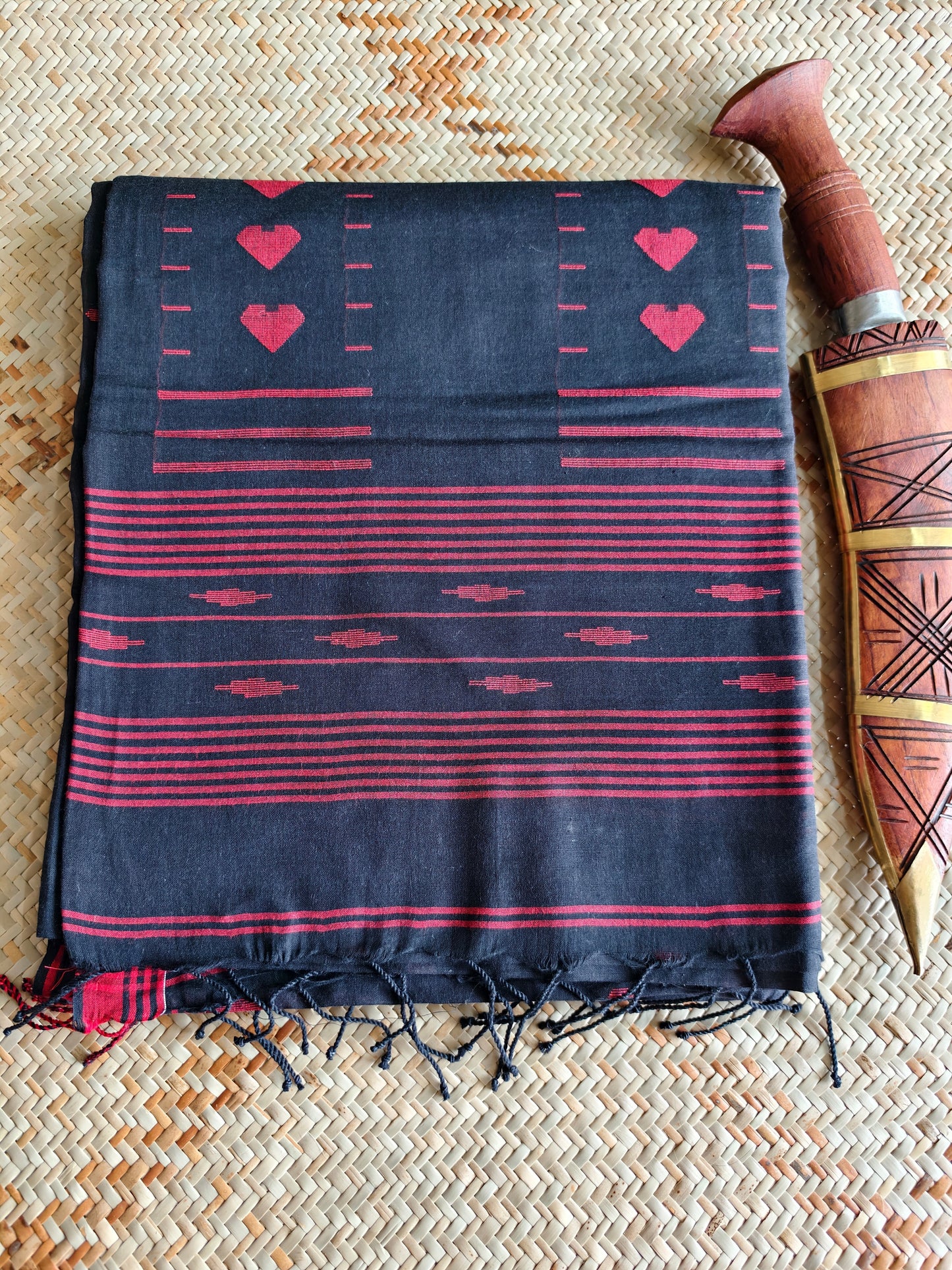 Saanjh Handloom Jamdani Aadya's Fashion Blings