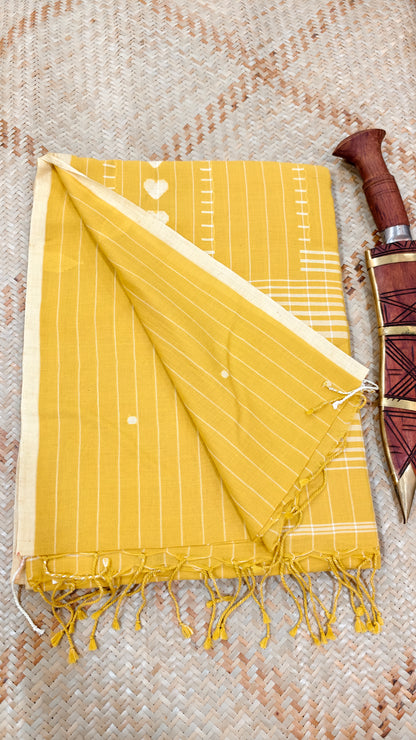 Madhura Handspun Handwoven Jamdani Aadya's Fashion Blings