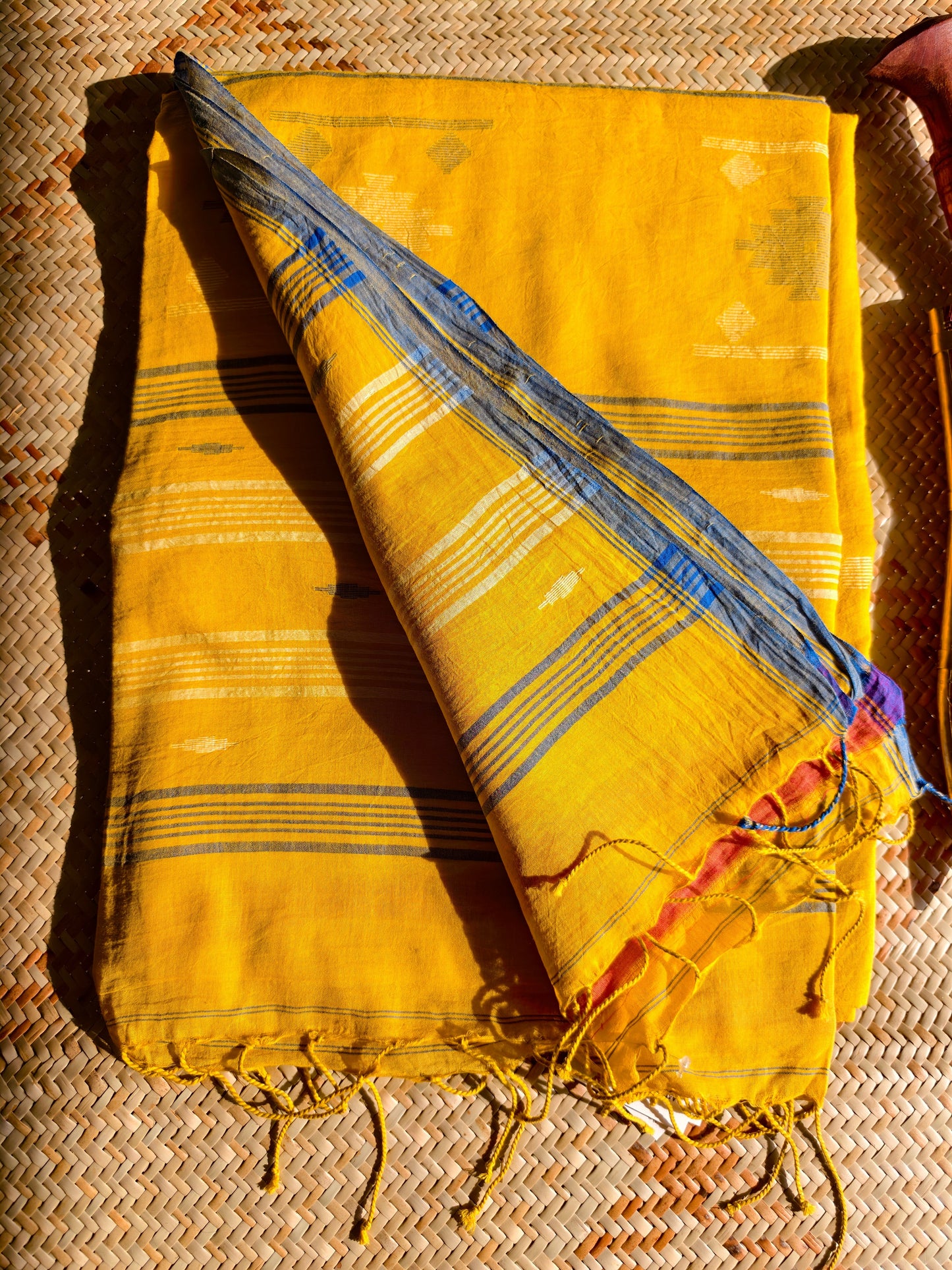 Radhika Handspun Handwoven Jamdani Aadya's Fashion Blings