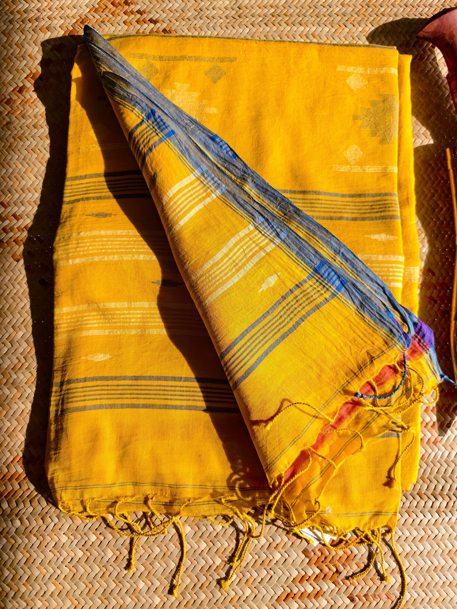 Radhika Handspun Handwoven Jamdani Aadya's Fashion Blings