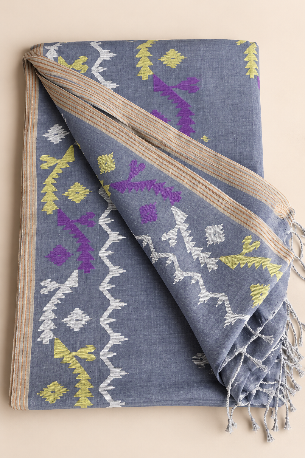 Apsarika Handspun Handwoven Jamdani Aadya's Fashion Blings