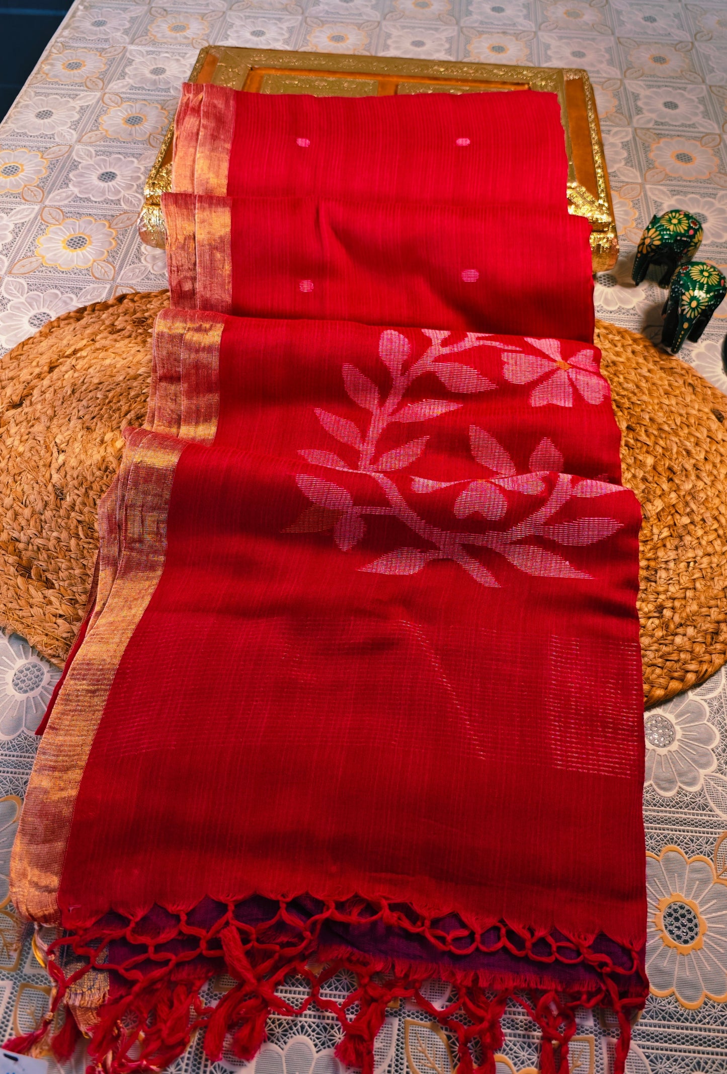 Madhavilata Handloom Saree