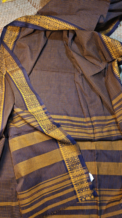 Anshumala Handwoven Saree Aadya's Fashion Blings