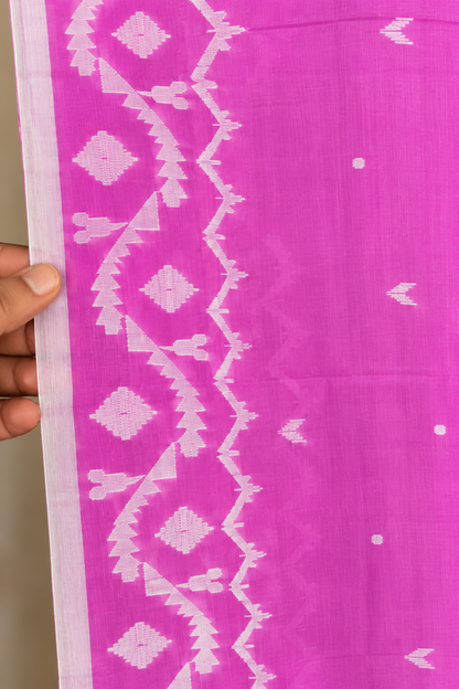 Alaknanda Handspun Handwoven Jamdani Aadya's Fashion Blings