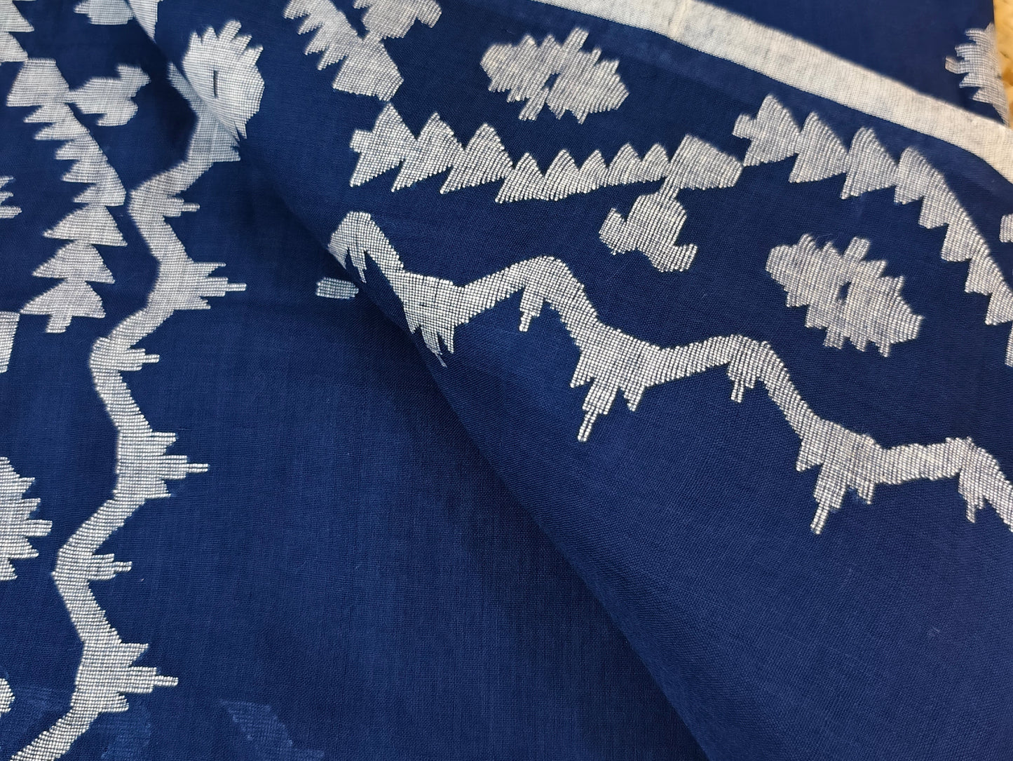 Saniya Handspun Handwoven Jamdani Aadya's Fashion Blings