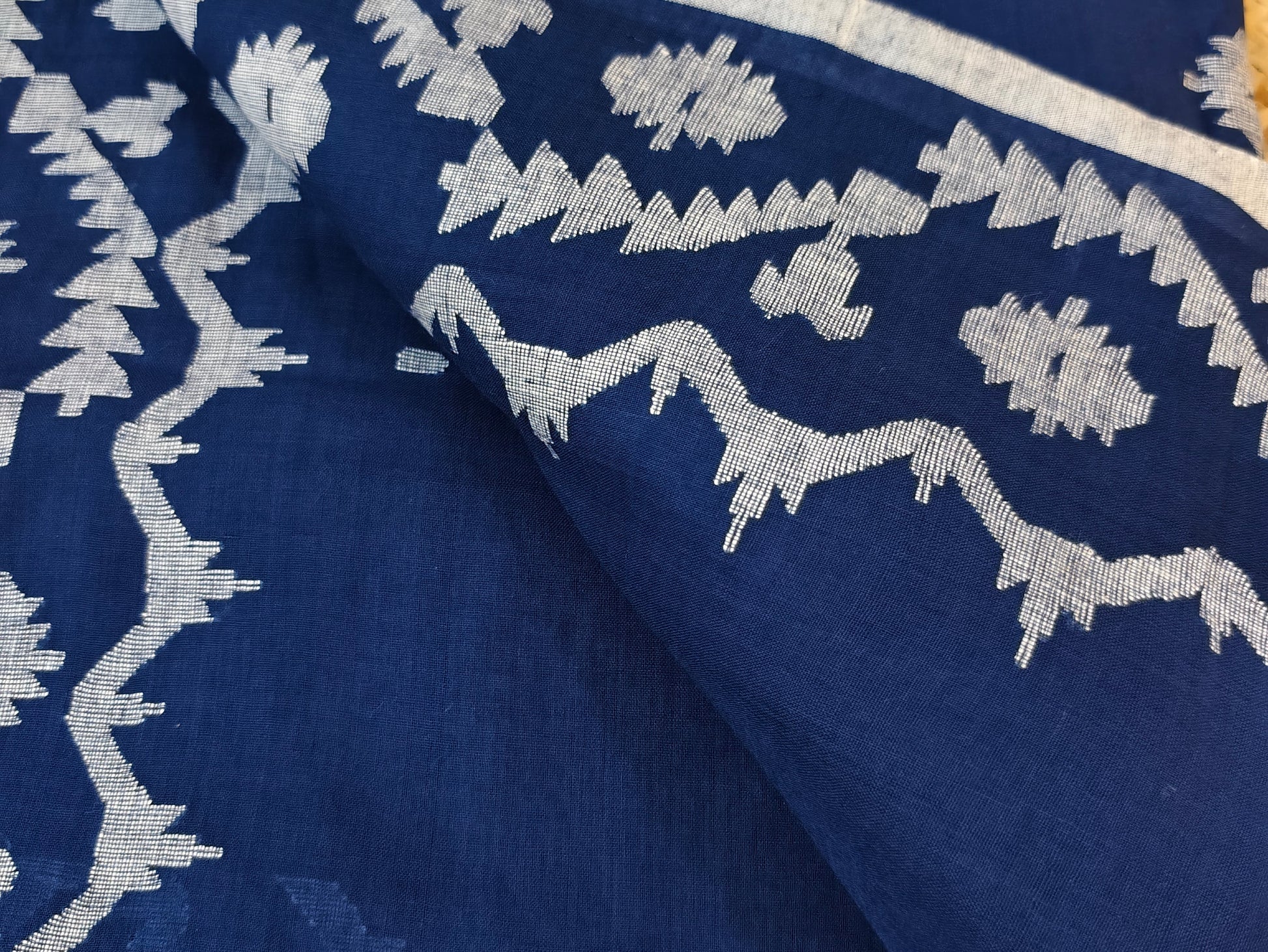 Saniya Handspun Handwoven Jamdani Aadya's Fashion Blings