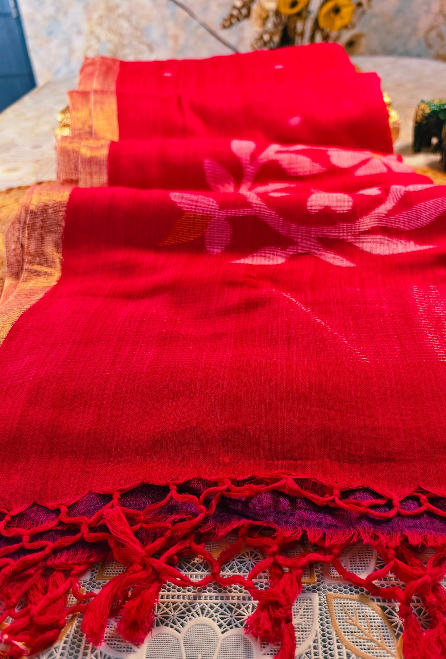 Madhavilata Handloom Saree