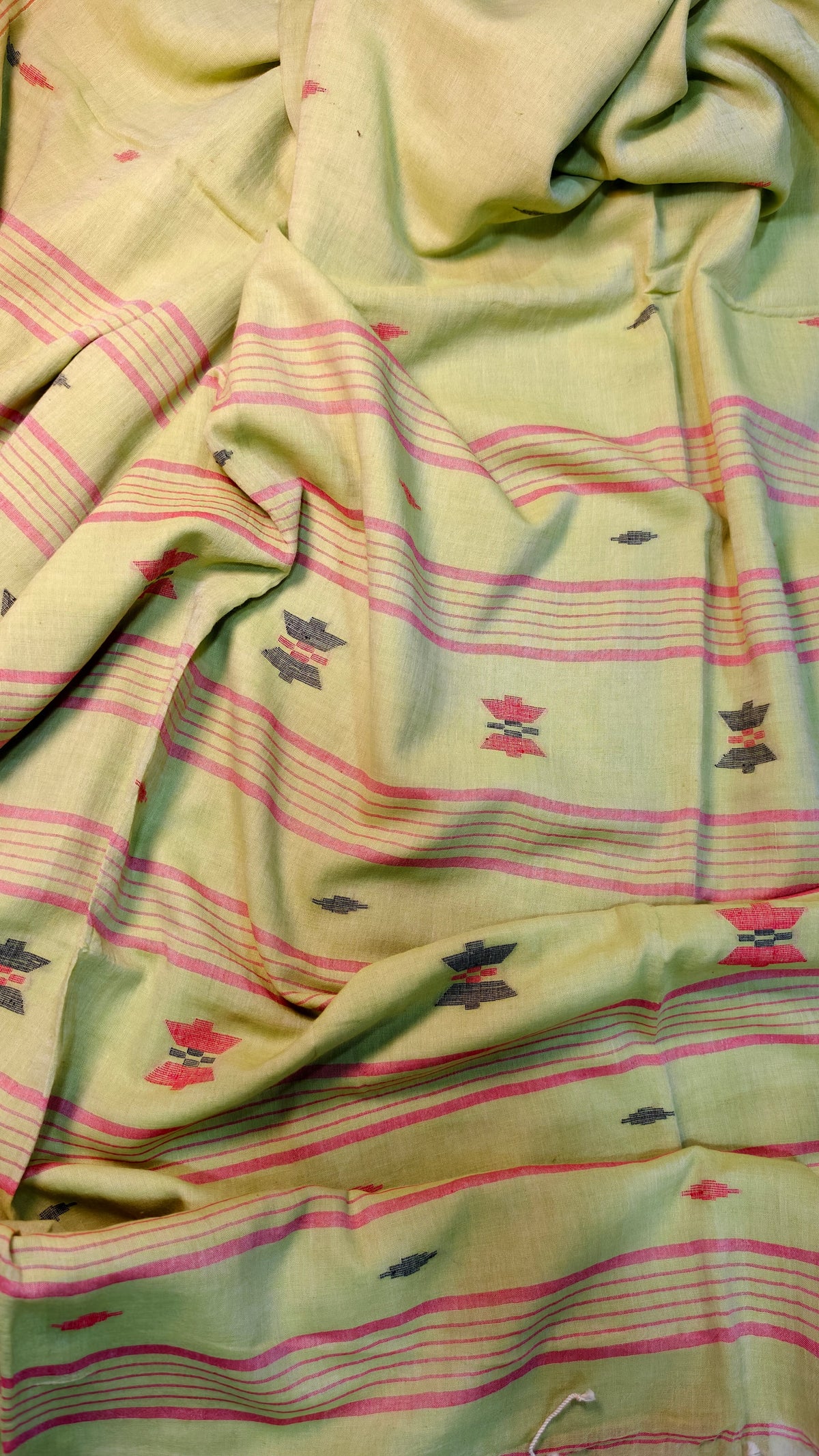 Aarini Handspun Handwoven Jamdani Aadya's Fashion Blings