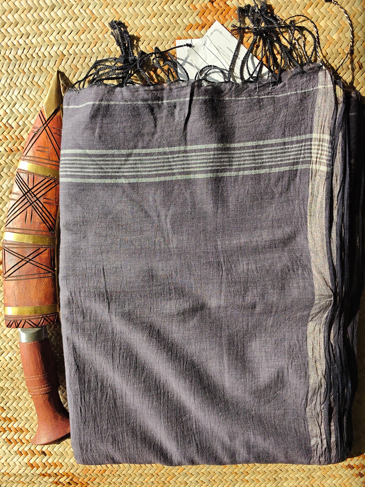 Aadya Handspun Handwoven Jamdani Aadya's Fashion Blings